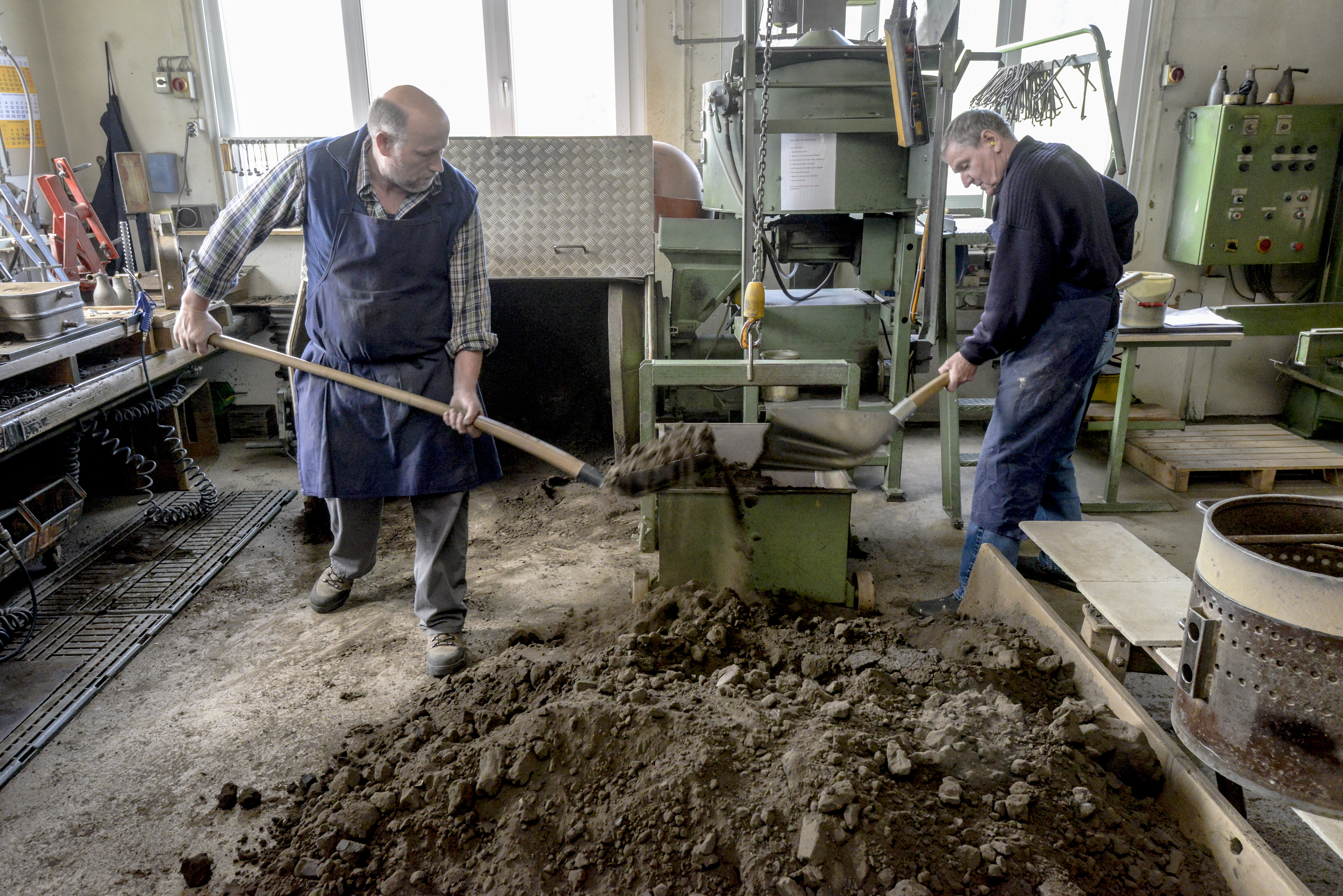 The molding sand - a secret